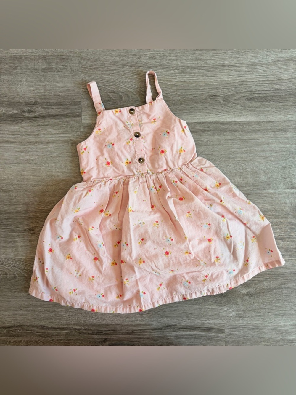 Carter's floral print toddler girls dress